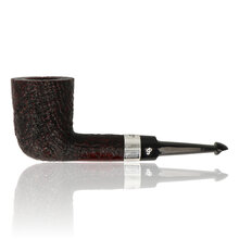 Peterson Pub Pipe Sandblasted Straight Dublin Briar Pipe (196)