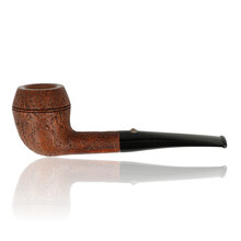 Barling Marylebone Fossil Rhodesian briar pipe with rusticated finish
