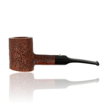 Barling Marylebone Fossil Poker briar pipe with rusticated finish