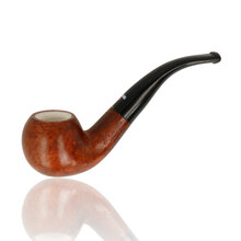 Dr Plumb bent apple pipe 4598-04 with meerschaum lining and 9mm filter system