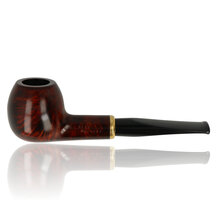 Aldo Morelli Fiorita 495S briar pipe polished cherry finish