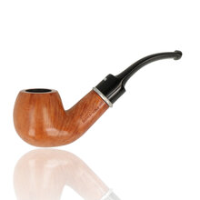 The Dr Plumb’s 9mm Filtered Light Dinky Briar Pipe offers a compact and convenient smoking experience ideal for discerning smokers.