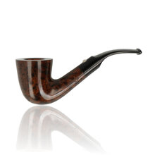 Barling Ye Olde Wood 1821 bent briar pipe polished finish