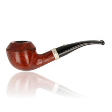 Barling Trafalgar 1819 Rhodesian briar pipe polished finish