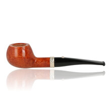 Barling Trafalgar Very Finest 1818 curved apple briar pipe smooth finish
