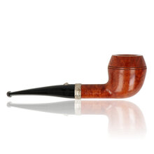 Barling 1817 curved Rhodesian pipe side profile smooth finish