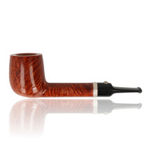 Barling Nelson Lovat pipe smooth briar extended shank