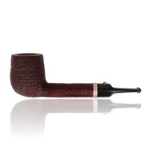 Barling Nelson Fossil 1814 Billiard briar pipe