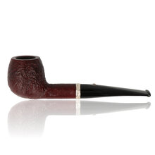 Barling Nelson Fossil 1816 Apple briar pipe