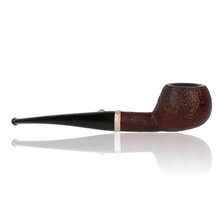 Reverse view of Barling Nelson Fossil 1818 Apple pipe