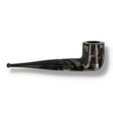 a straight billiard in a grey marbled finish