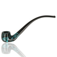 Sarome Moss SP11-7125 turquoise pearwood bent reading pipe