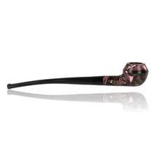 a pink camo, curved Rhodesian reading pipe