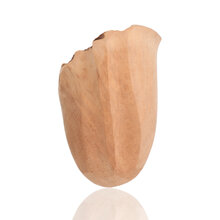 Tall faceted Erik Nørding Signature Smooth Natural 180 pipe showing natural grain and plateau top detail