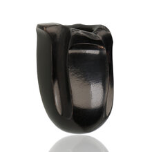 Erik Nørding Ebony Briar Line Pipe 701 showcasing sculpted bowl contours and white stem accent rings