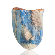 Erik Nording Harmony 714 artistic briar pipe decorated with maritime imagery including a lighthouse and seaside motifs.