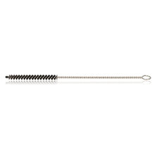 metal handled brush with nylon bristles