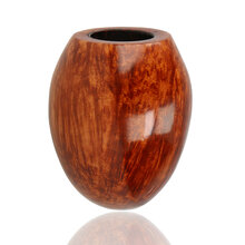 Close-up of the bowl on the Northern Briars G4 Devil's Anse Premier NB-286 displaying the rich Premier-grade briar grain.