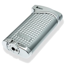 Vector Maximus 1C Satin Chrome Electronic Pipe Lighter