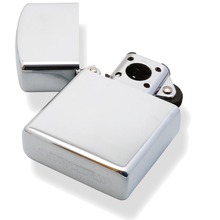 Thunderbird Gas High Polish Chrome Windproof Pipe Lighter 155PL