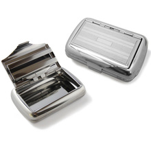 Jenter Striped 1oz 25g Hinged Tobacco tin with paper dispenser (004)