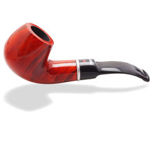 Dr Plumbs 9mm filtered Smooth Red Dinky Briar Pipe 4518-OP