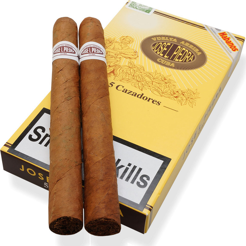 cuban chewing tobacco Jose L Piedra Cazadores (Pack of 5 Cuban Cigars)