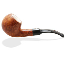 Dr Plumbs Meerschaum Lined Light Bent Apple Saddle 4502-02