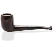 Dr Plumbs Curved Stem Billiard Dental Briar Pipe 4408-1331