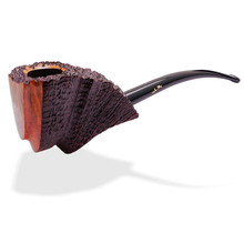 Savinelli Freestyle Autograph Unique Premium Sandblast Reading Pipe 36