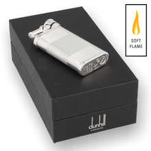 Dunhill Unique Art Deco Silver Plate (ULZ1573-Cig Classic Flame)