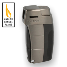 XIKAR Resource II Pipe Lighter 585BKG2 Black & Gunmetal