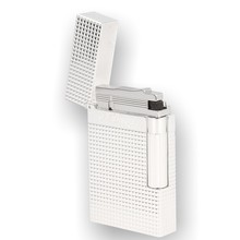 S.T.Dupont Ligne 2 Silver Diamond Head Luxury Lighter 016184