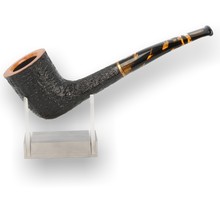 Savinelli Oscar Tiger Rustic 6mm Briar Pipe 404