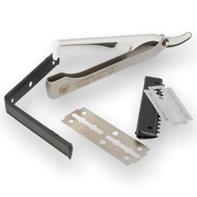 Dovo Shavette Straight Razor Steel Handle 201 006