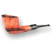 Paronelli Artisan Italian High Grade Briar Pipe Half Rustico 02