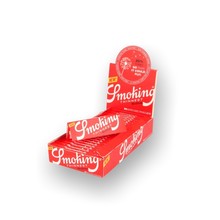 Smoking Thinnest Medium 1 1/4 size Cigarette Papers Full Box