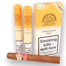 H.Upmann Magnum 50 (Box of 3 Tubed Cuban Cigars)