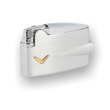 Ronson Varaflame Mini Satin Chrome Cigarette Lighter R310001