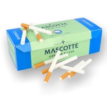 Mascotte Charcoal / Carbon Activated Smooth Cigarette Tubes 200’s