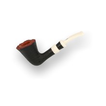 Chacom Imperial Black Sandblast Briar Pipe