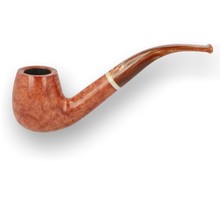 Savinelli Dolomiti Smooth Light Brown 9mm Briar Pipe 602