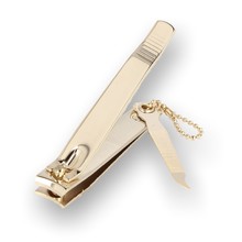 Large Gold Solingen Nail Clippers