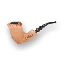 Erik Nording Freehand Signature Smooth Briar Pipe 28