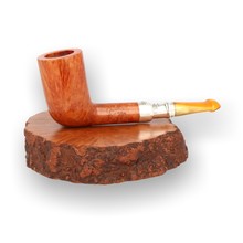 **RARE** Peterson Antique Amber Natural Silver Spigot 142 (12145026)