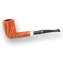 **RARE** Peterson Natural Silver Mounted Army Pipe 124