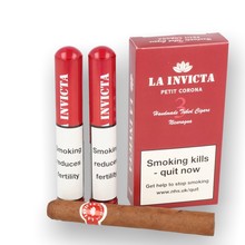 La Invicta Hand Rolled Nicaraguan Petit Corona (Pack of 3 Tubed Cigars)