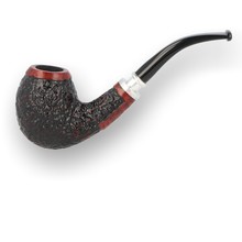 Erik Nording Valhalla 200 Series Sandblast Spigot Bent Billiard Pipe 203
