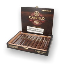 E P Carrillo The Original Rebel Rebellious 52 Full (Box of 10 Cigars)