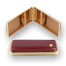 V.H. Luxury Leather Superking / Kingsize Cigarette Case Red (612 502)